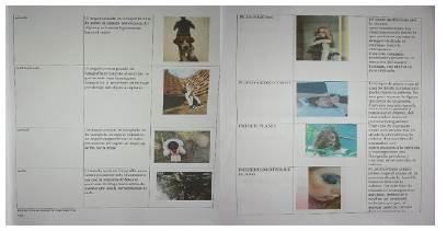 Ejercicios de planos y ángulos en las tomas fotográficas.
