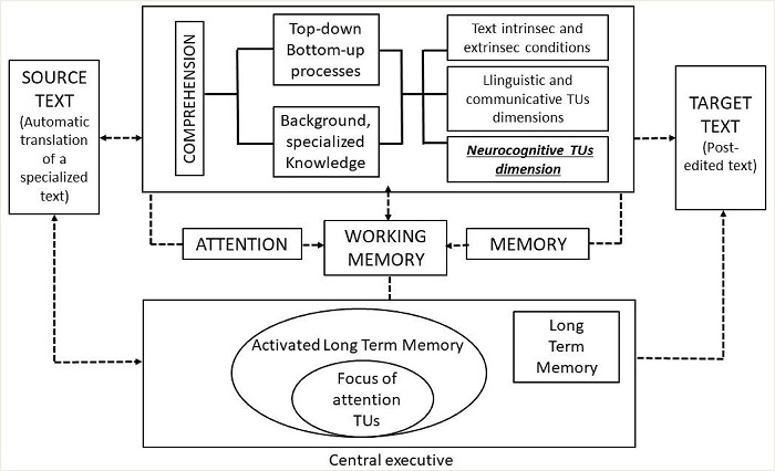 Post-editing process of a specialized text