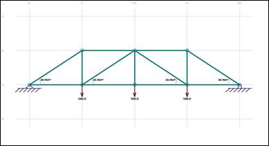 Aplica&ccedil;&atilde;o de Treli&ccedil;a para uma Ponte (Modelo de Software)