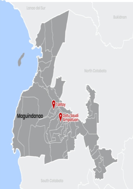 Talitay and Datu Saudi Ampatuan in Maguindanao