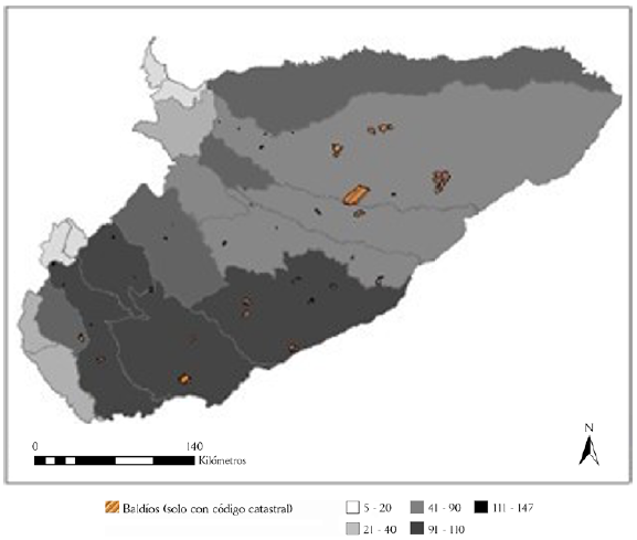 Entrega judicial de bald�os frente a solicitudes de restituci�n en Casanare