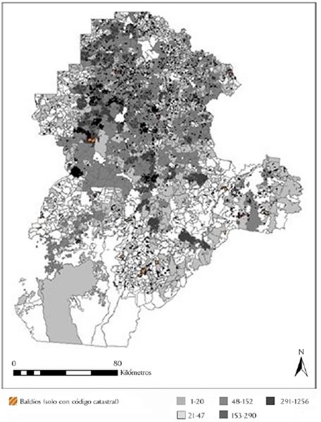 Entrega de bald�os a nivel veredal en C�rdoba (1991-2015)