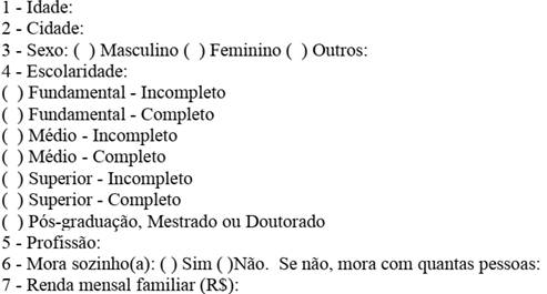 IDENTIFICAÇÃO DO RESPONDENTE