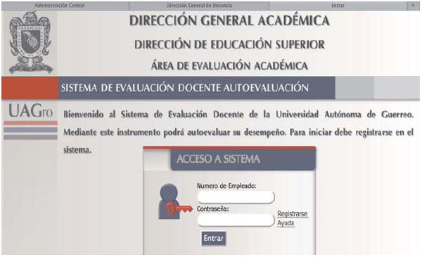 
Autoevaluaci�n
docente
