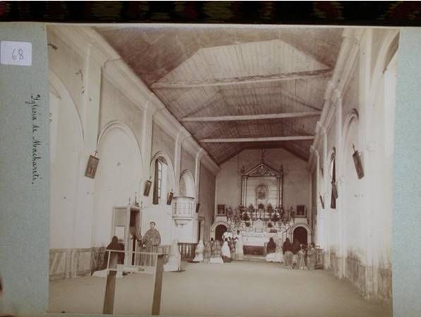 Interior del templo Nuestra Señora de la Misericordia de Macharetí