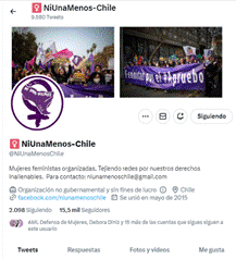 Ni Una Menos Chile