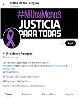 Ni Una Menos Paraguai