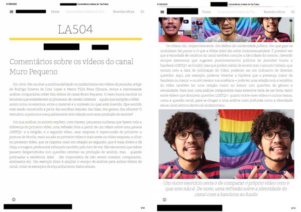  Exemplo de notícia de divulgação científica