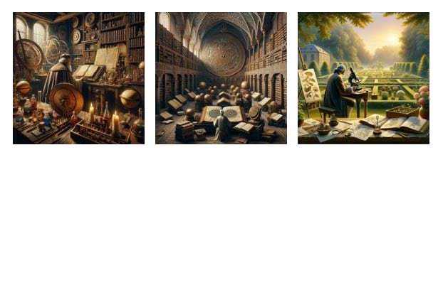 Imagens geradas com o tema “cincia no passado”