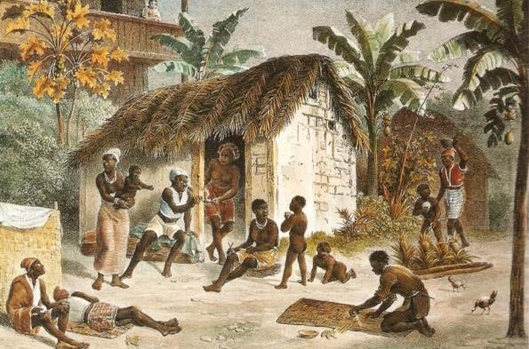 
							 Casa no Quilombo Kaonge, Cachoeira, BA (arquivo pessoal, 2023)
						