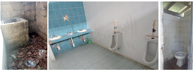 Instalaciones de sanitarios en tres centros preescolares de la zona costa