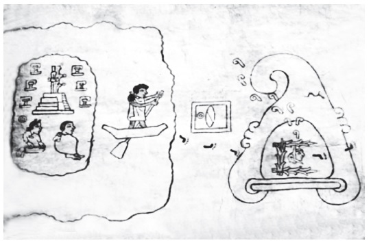 Aztlán: Mixcóatl y Chimalma a los pies del templo de Amímitl