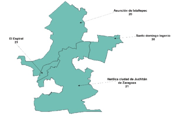 Percepci�n de mejora en unidades de an�lisis, municipios de estudio