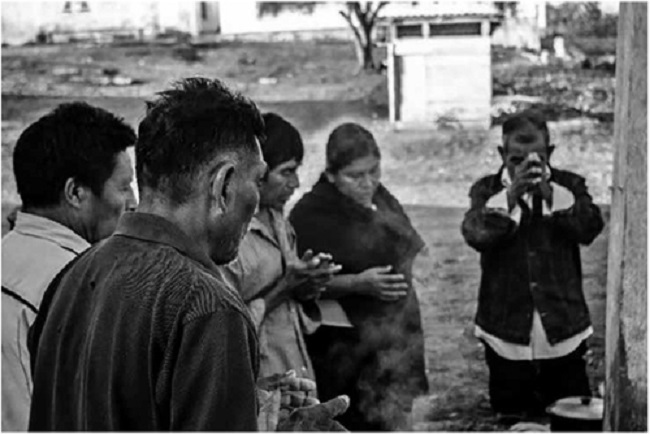 Ritualidad en fiesta de semillas San Juan Bautista, Sahcabch&eacute;n, Campeche