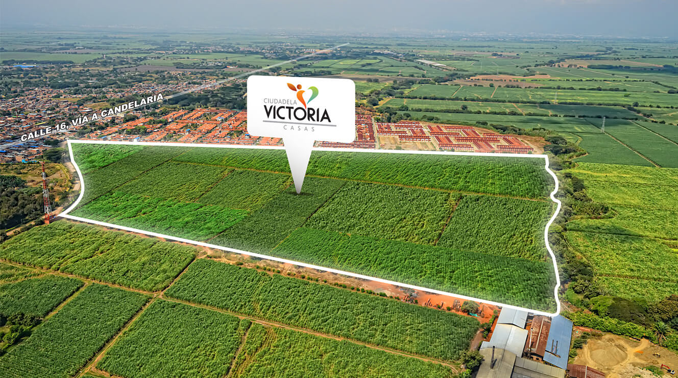 Localizaci&oacute;n de la Ciudadela Victoria