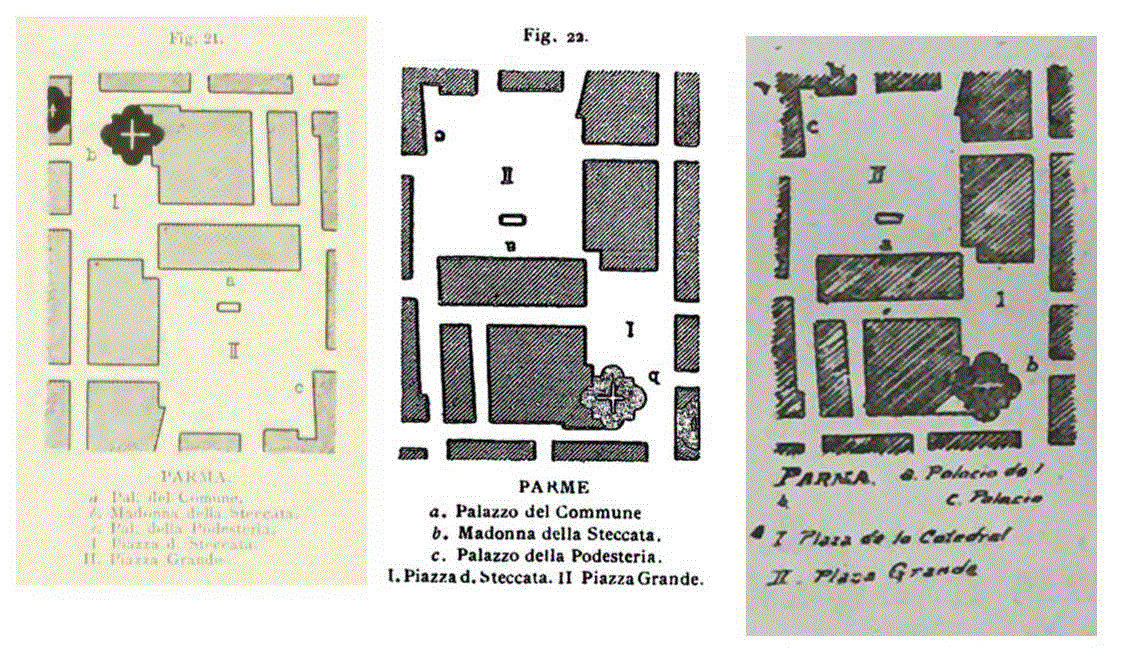 La Piazza Grande en Parma