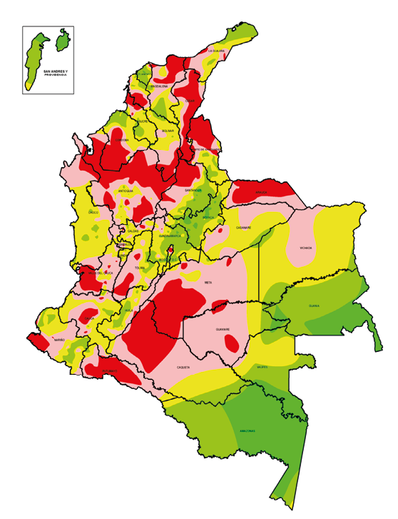 Tipolog&iacute;a de municipios y regiones afectadas por el conflicto armado en Colombia en el periodo 1986-2015