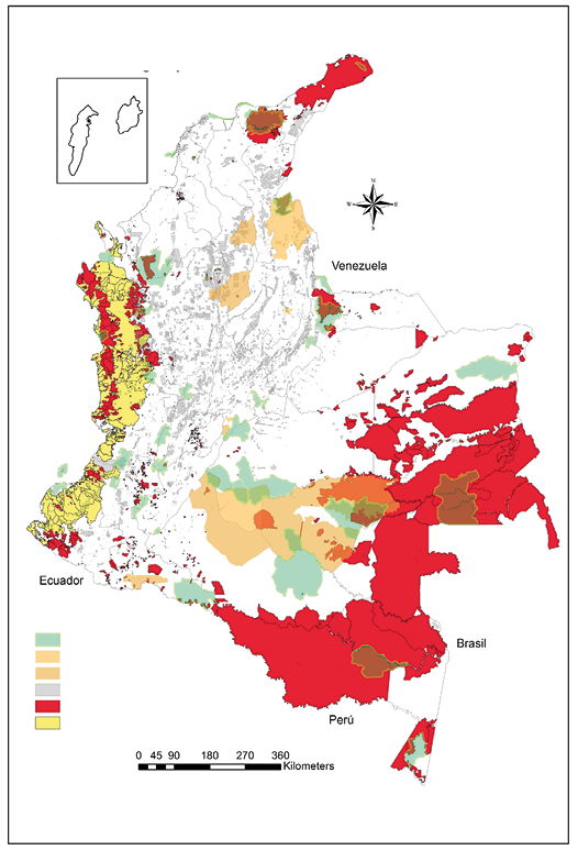 Territorios comunales y títulos mineros