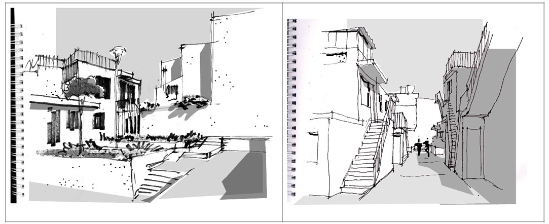 Plazoleta tipo (p1) Figura 5. Plazoleta tipo (p2)