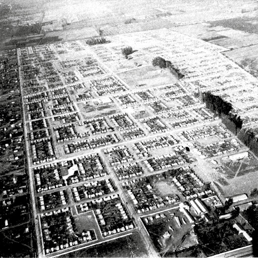Foto a&eacute;rea de la Poblaci&oacute;n San Gregorio