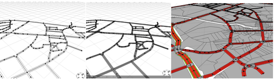 Entidades en la modelación del Plan Vial