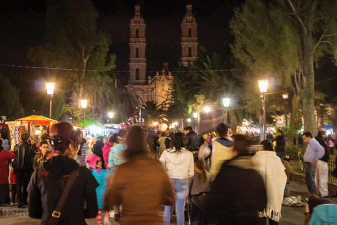 Calzada de Guadalupe, v&iacute;spera del 12 de diciembre de 2013