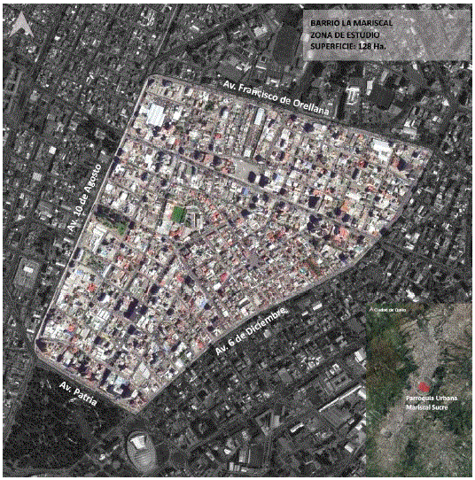 Ubicación de La Mariscal