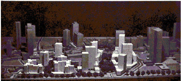 Imágenes de la maqueta del proyecto Parque Central Bavaria
			