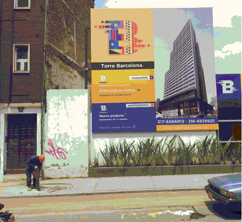 Torre Barcelona, Proyecto en el centro tradicional de Bogotá