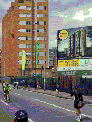 Proyecto de torres residenciales en la reedificación del barrio Cedritos