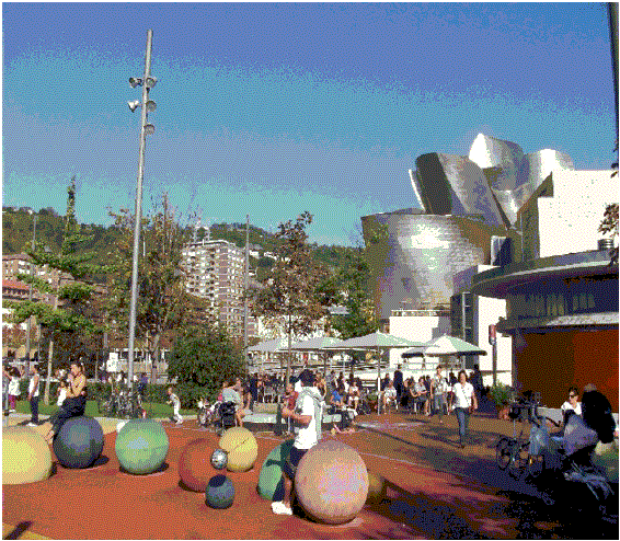 Prácticas sociales urbanas de carácter estratégico en las áreas de encuentro y permanencia de Abandoibarra