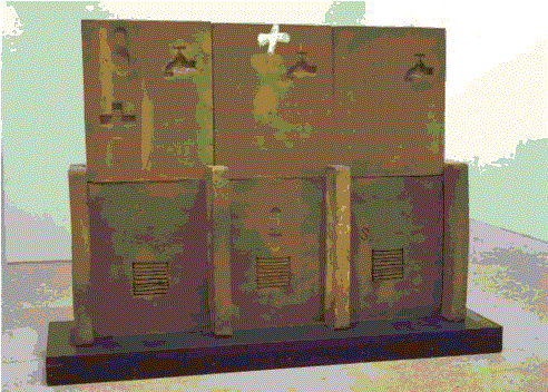 Imagen 2. Muro, de Antoni T&aacute;pies (1991)