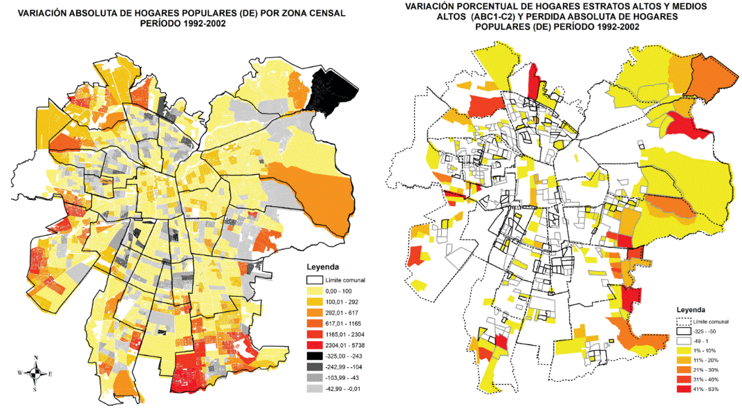 Mapa 2. Índice Marcuse e índice Marcuse ponderado para hogares de estratos altos y medios para zonas censales. Ciudad de México 2000-2010
			