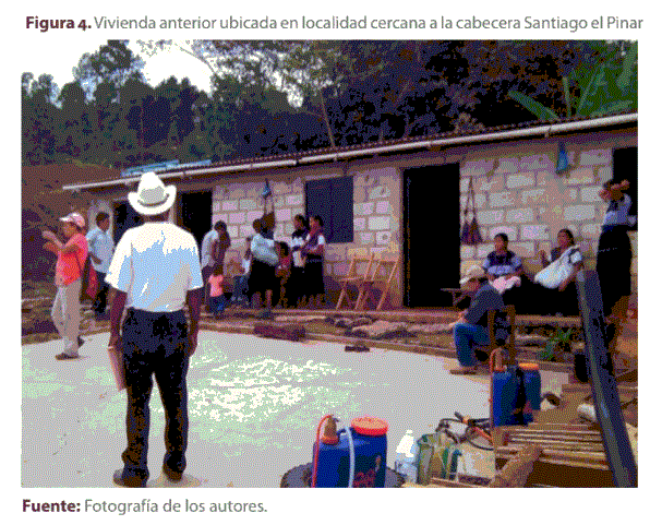 Figura 4. Vivienda anterior ubicada en localidad cercana a la cabecera Santiago el Pinar