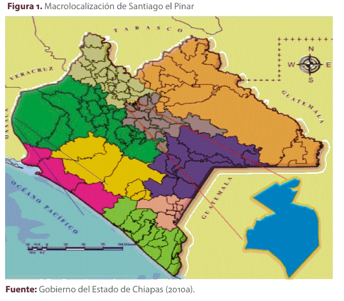 Figura 1. Macrolocalizaci�n de Santiago el Pinar