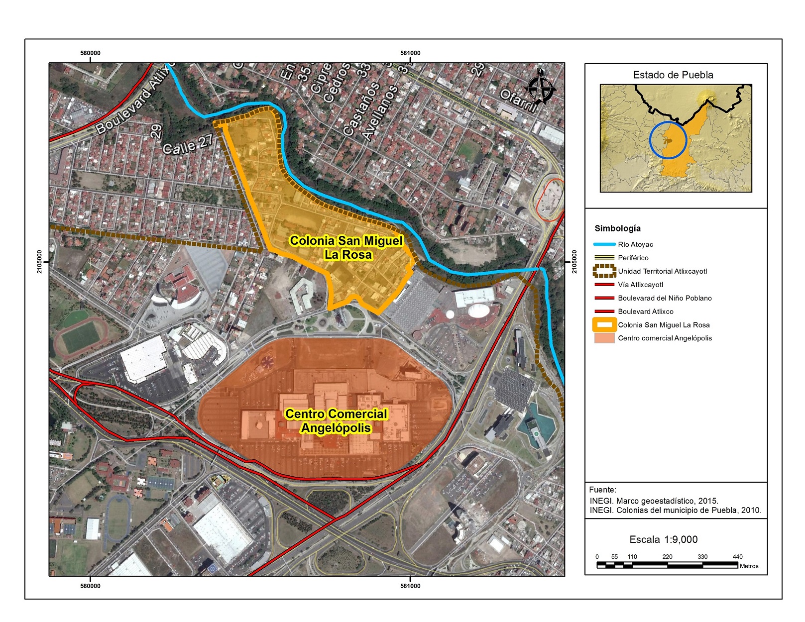 Contexto inmediato de la colonia San Miguel La Rosa