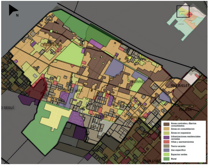 Tipos de tejido urbano