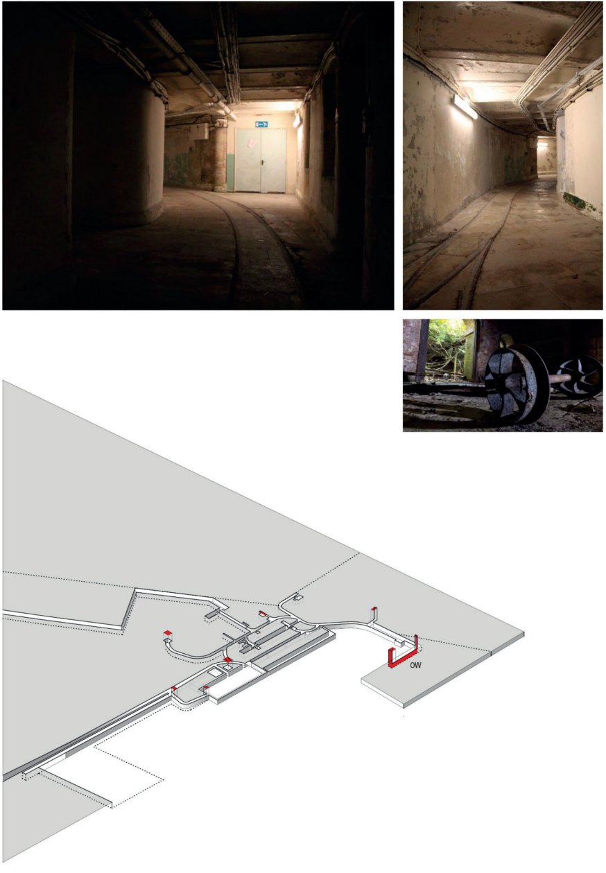 Sistema de tneles subterrneos en la Abada de Welbeck, 2015