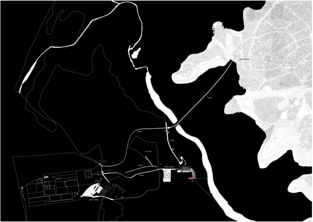 El subsuelo de la Abada de Welbeck, 2015