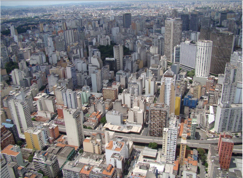 S&atilde;o Paulo city center