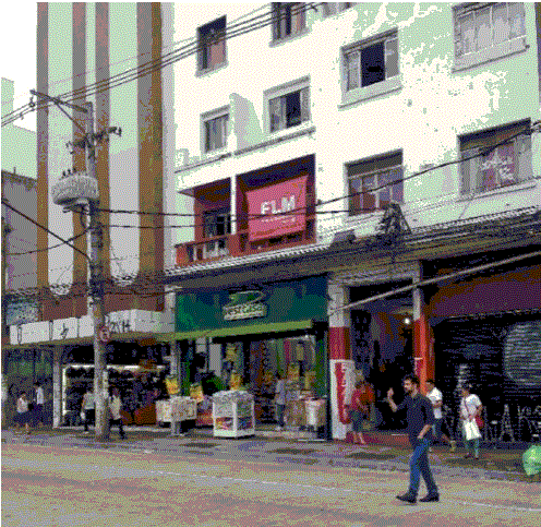 Foto 2. Edificio ocupado por el Frente de Lucha por Vivienda