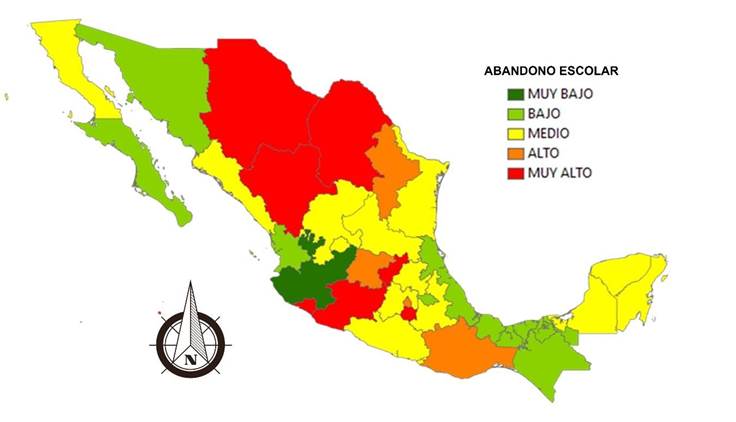 ndice de abandono escolar