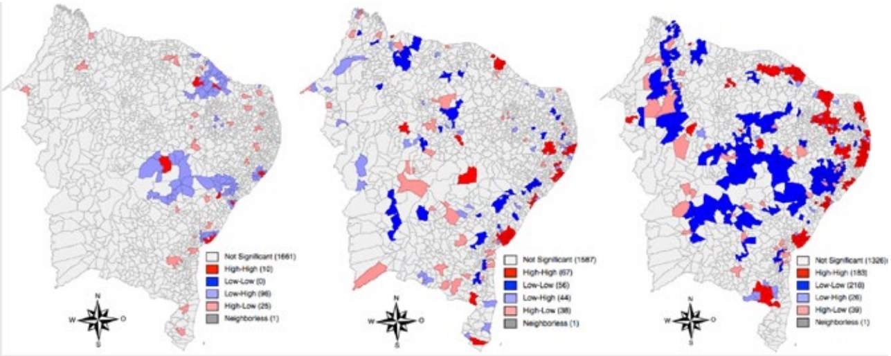 Mapas de cluster da especializa&ccedil;&atilde;o da oferta dos cursos de Ensino Superior e mercado de trabalho com Ensino Superior na &aacute;rea de Engenharia, Produ&ccedil;&atilde;o e Constru&ccedil;&atilde;o