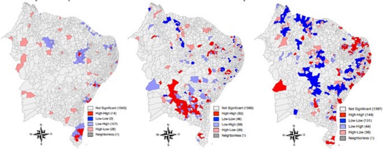 Mapas de cluster da especializa&ccedil;&atilde;o da oferta dos cursos de Ensino Superior e mercado de trabalho com Ensino Superior na &aacute;rea de Sa&uacute;de e Bem-estar