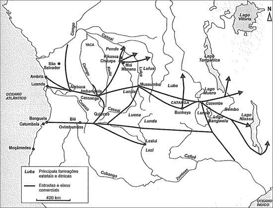 Rotas do Comércio Longa Distância da África Centro-Ocidental
              89