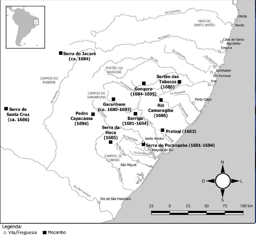 : Os Palmares entre 1681 e 169575