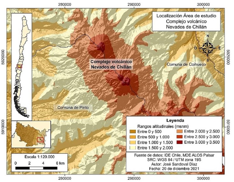 Mapa de localizaci�n del caso de estudio