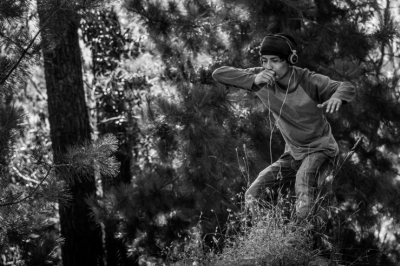 Rapero . &ldquo;El arte de la m&uacute;sica siempre presente como medio para la expresi&oacute;n de emociones. Yo aqu&iacute;, freestal&eacute;andole a la vida&rdquo; (Edgar, 18 a&ntilde;os).