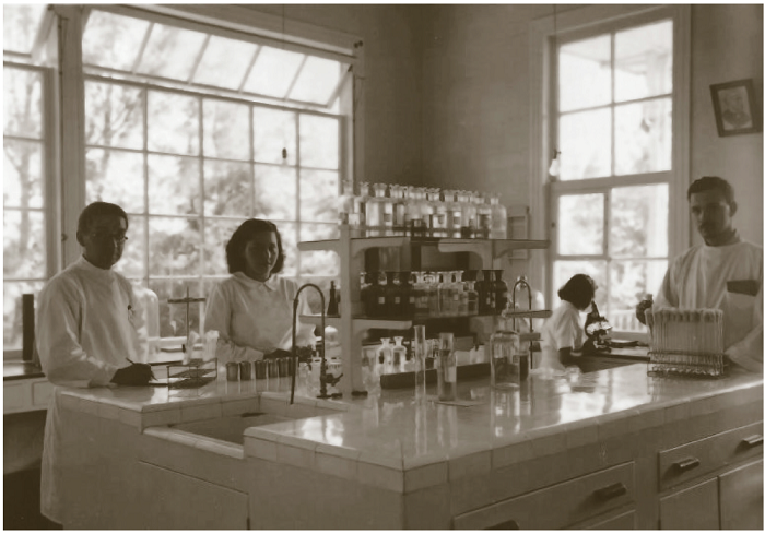 Laboratorio del Sanatorio Dur�n.