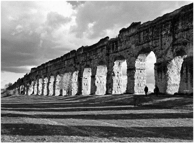 Acueducto Claudio, 52 d. C. Fotograf�a: PSR, 2015.